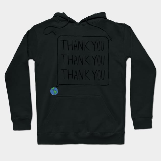 Thank You Hoodie by malaynab-artsy